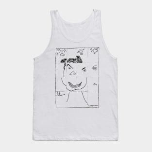 ed gamble's illustrious taskmaster portrait Tank Top